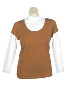 Rust Rush Top by One Step Up Plus