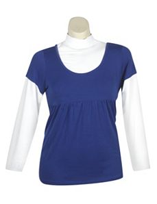 Blue Rush Top by One Step Up Plus