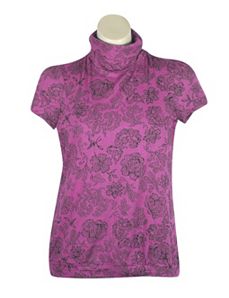 Pink Fun Floral Top by One Step Up Plus