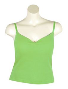 Green Molded Cup Tank by One Step Up Plus