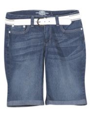 Belted Bermuda Short by Revolt Jeans