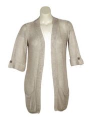 Khaki Awesome Open Cardigan by alight