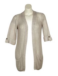 Khaki Awesome Open Cardigan by alight