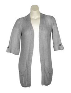 Gray Awesome Open Cardiagn by alight
