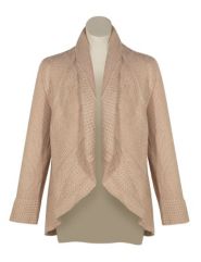 Khaki Open Sweater Cardigan by alight