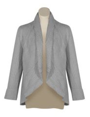 Gray Open Sweater Cardigan by alight