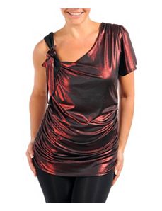 Sassy Red Top by Janette