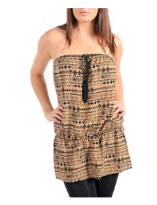 Tan Soft Spoken Top by alight