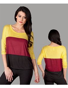 Tri Color Top by alight
