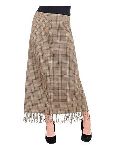Fringed Long Skirt by alight