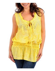 Yellow All Night Top by alight