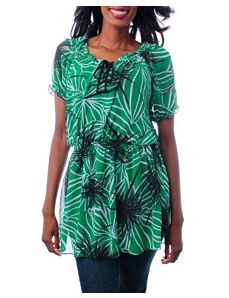 Green Tangy Tunic by alight