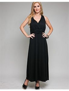 Black Elegant Maxi Dress by alight