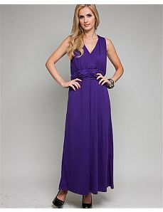 Purple Elegant Maxi Dress by alight
