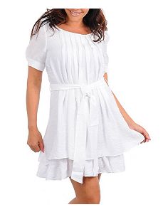 Wonderful White Dress by alight