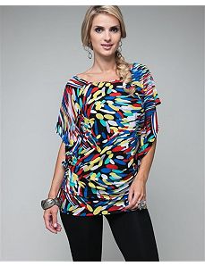 Rainbow Tunic Top by alight