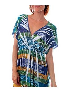 Blue Green Top by alight