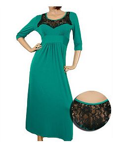 Green Lace Maxi Dress by alight