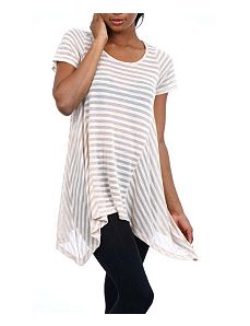 Tan Stripes Top by alight