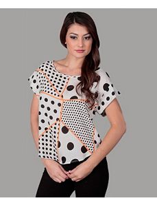 Dot Stripe Top by alight