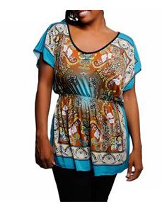 Pleasant Print Top by alight