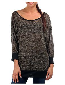Gold Metallic Top by alight
