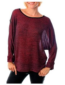 Burgundy Lace Top by alight