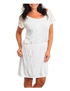 White Wonder Dress by alight