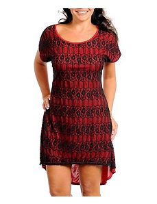 Red Hi Low Dress by alight