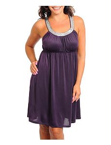 Plum Sparkle Dress by alight