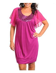 Fuchsia Nights Dress by alight
