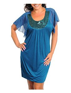 Teal Nights Dress by alight
