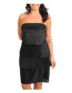 Black World Dress by alight
