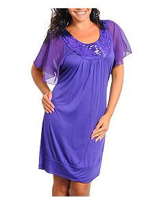 Purple Nights Dress by alight