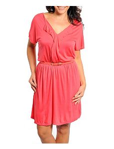 Pink Belted Dress by alight