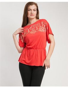 Orange Glow Top by alight