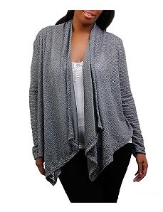 Grey Always Open Cardigan by alight