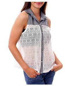 Grey Night Top by alight