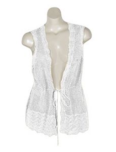 White Blush Hour Top by Extra Touch