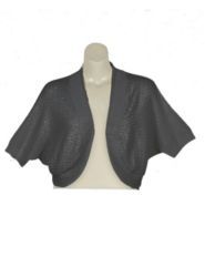 Black So Sassy Shrug by Extra Touch