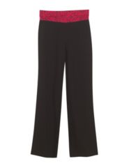 Fuchsia Animal Print Yoga Legging by Extra Touch