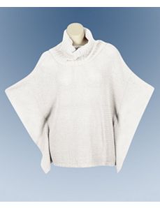Ivory Perfect Poncho by Extra Touch