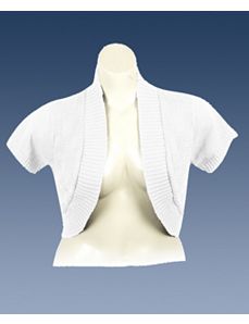 Crochet Back Shrug by Extra Touch