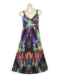Blue Paradise Maxi Dress by Extra Touch