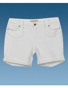 White Denim Short by Apollo Jeans