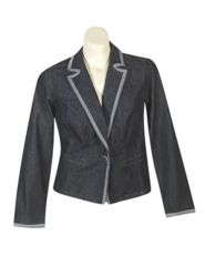 New York Denim Blazer by Baccini