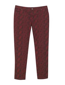 So Snakeskin Jean by Baccini