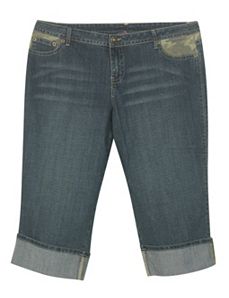 Dallas Denim Capri by Baccini