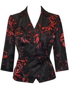 Red Sunset Top by Alex Evenings
