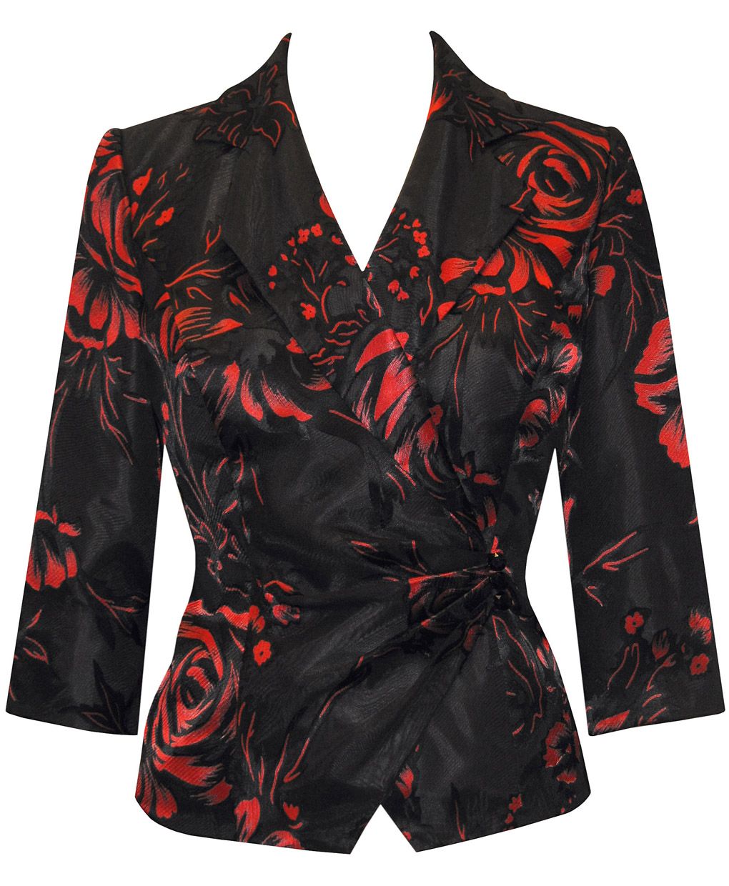 BLACK / RED